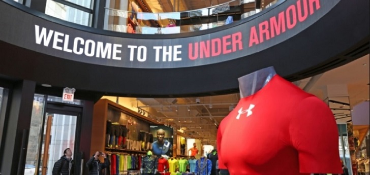 Tienda interior de Under Armour Under Armour prescinde de 600 empleados y pone en marcha un plan de ajuste ante el coronavirus